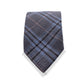 Amapa Blue Checks Linen Tie