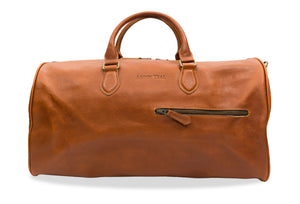 Bolivar Chestnut Leather Duffle