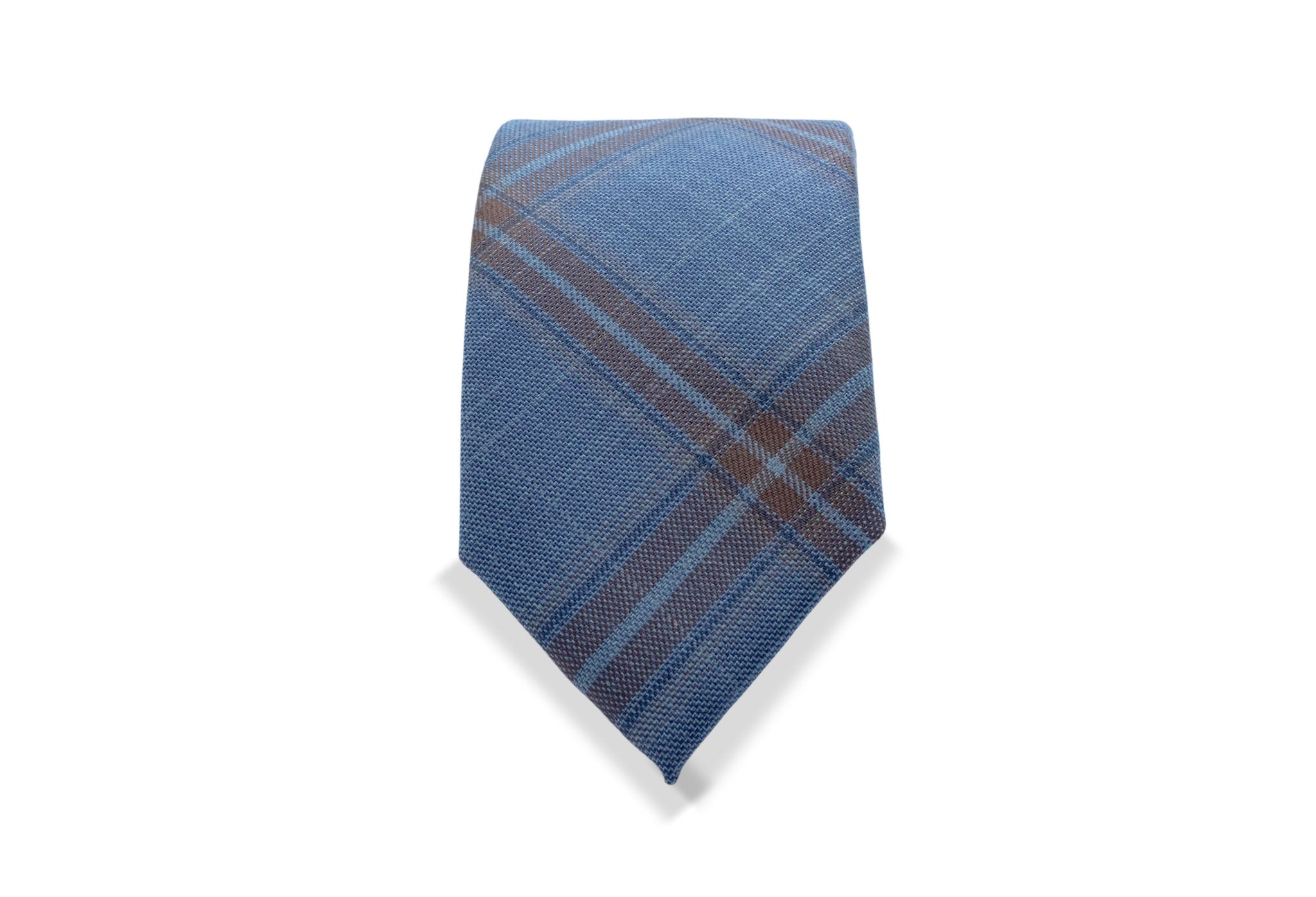 Amapa Aegean Checks Linen Tie