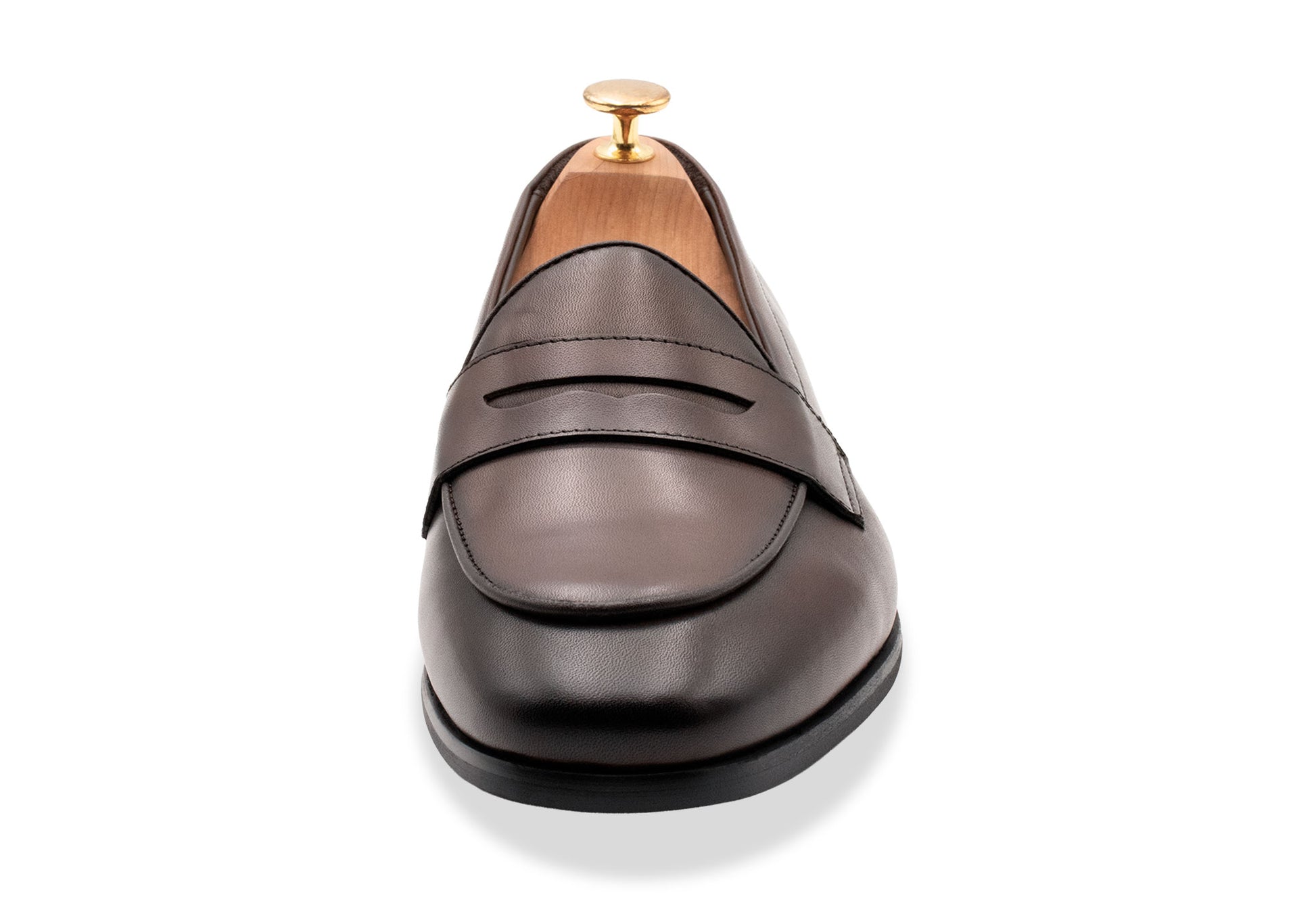 Emperado Walnut Belgian Penny Loafer