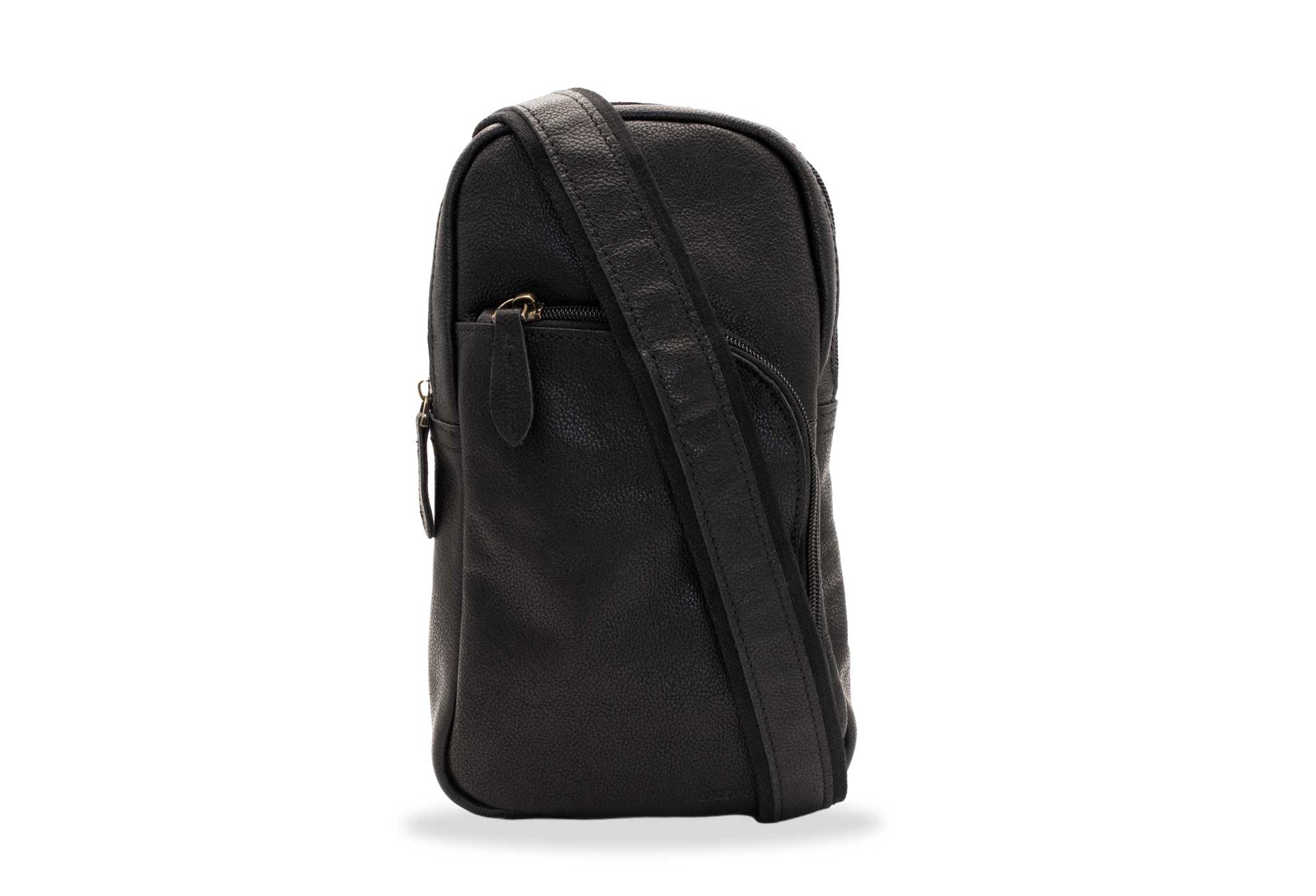 Cartago Black Crossbody Leather Bag