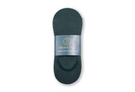 Aires Premium Cotton Anti-Bacterial Hidden Socks - Forest