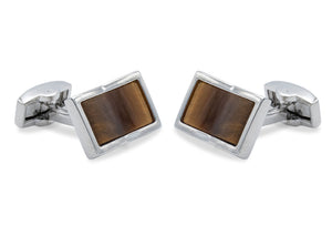Yare Cat-Eye Concave Cufflink