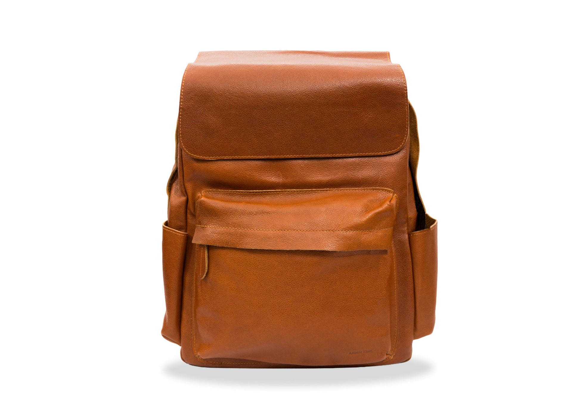 Neiva Chestnut Leather Backpack