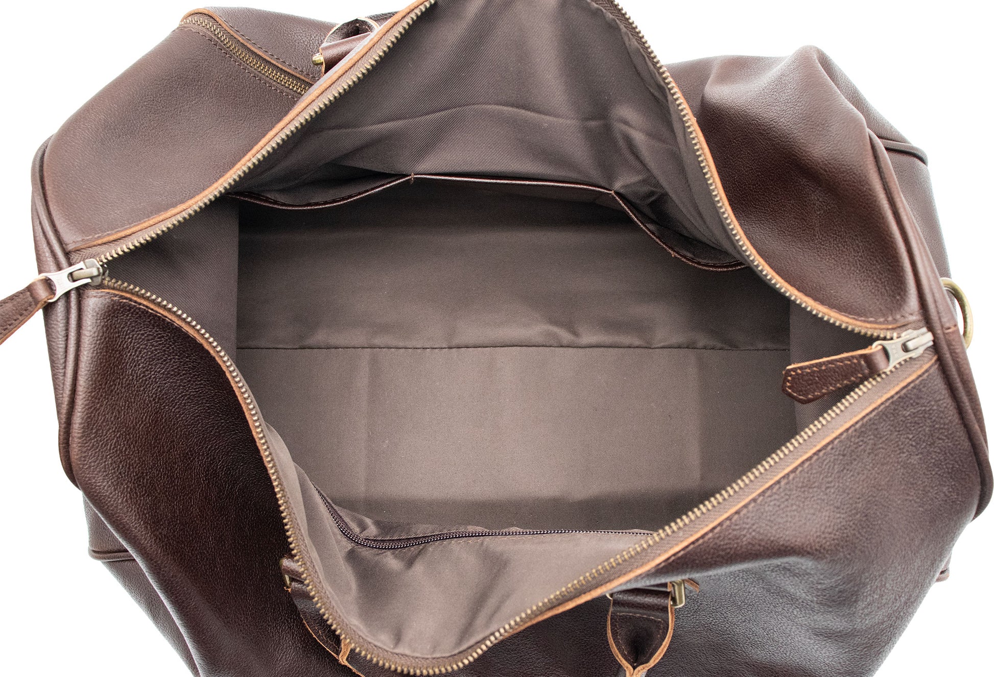 Bolivar Walnut Leather Duffle