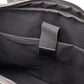 Avenida Black Leather Messenger Bag