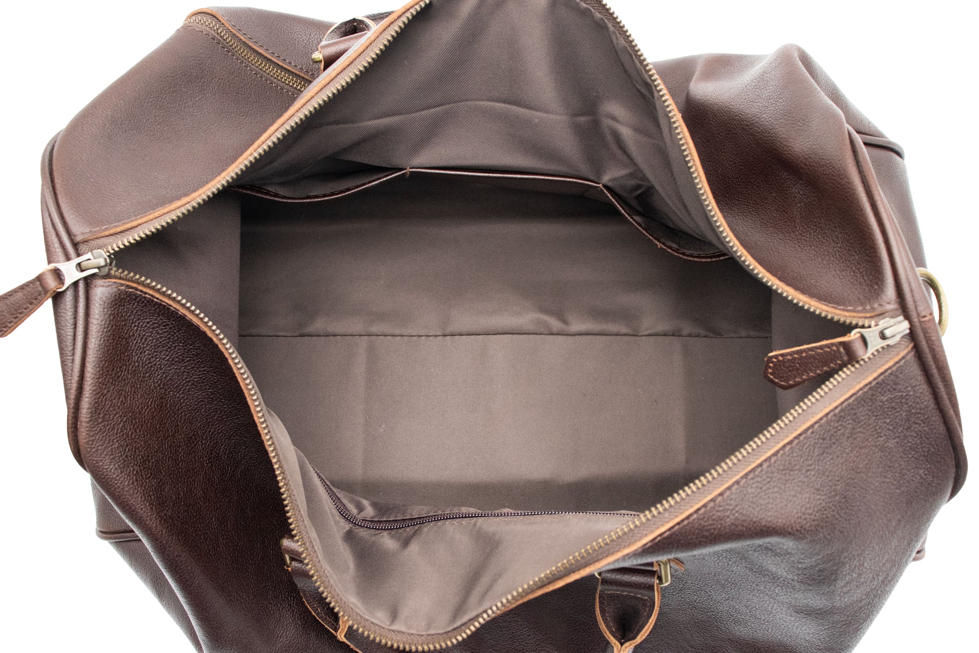 Bolivar Walnut Leather Duffle