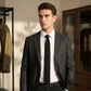 The Silk Knitted Tie - Black