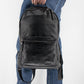 Cartagena Black Leather Backpack
