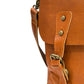 Covenas Chestnut Leather Satchel Bag