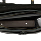 Covenas Black Leather Satchel Bag