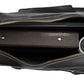 Medellin Black Leather Messenger Bag