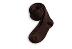 Aires Over The Calf Supima Cotton  Socks - Brown