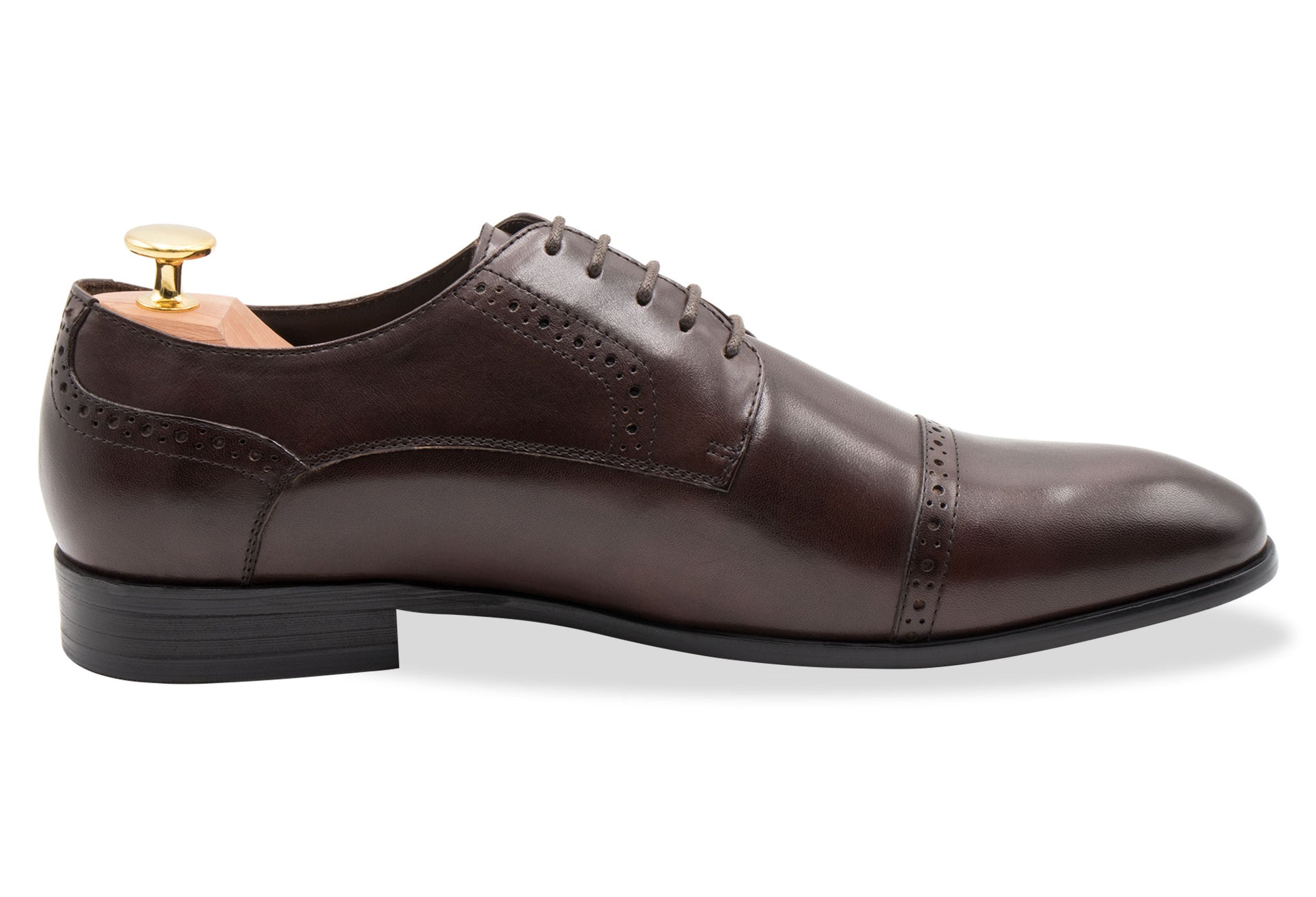 Estero Blake Stitch Walnut Derby