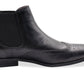 Bariloche Blake Stitch Black Chelsea Boots