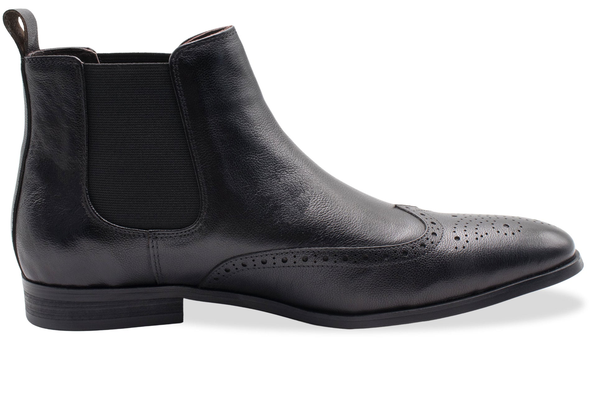 Bariloche Blake Stitch Black Chelsea Boots