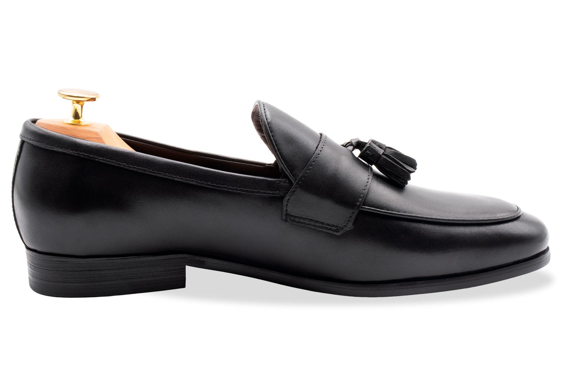 Camarada Black Tassle Loafer