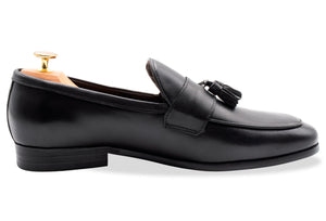 Camarada Black Tassle Loafer