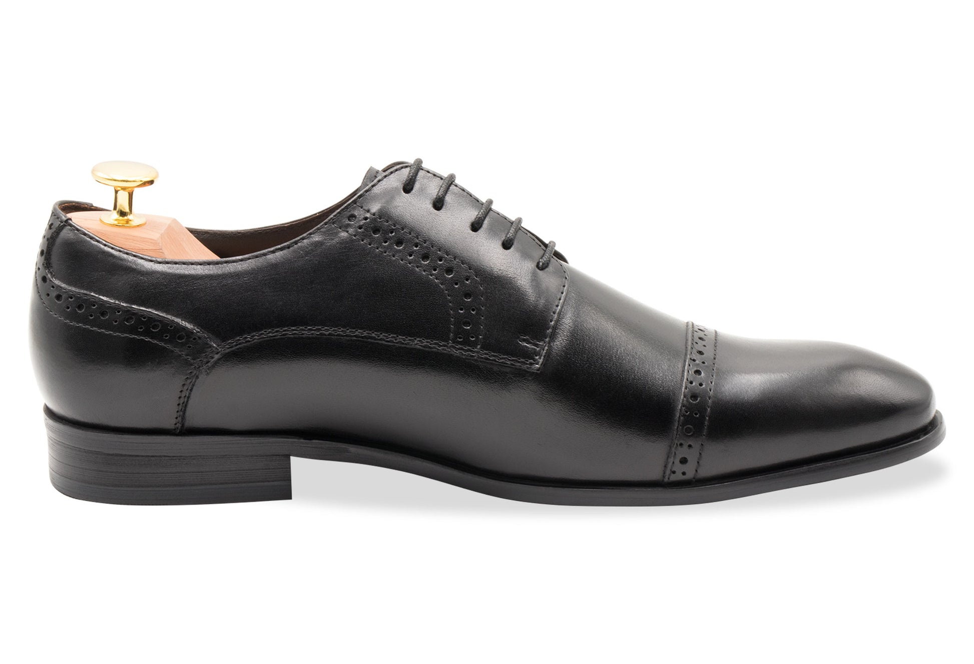 Estero Blake Stitch Black Derby