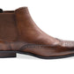 Bariloche Blake Stitch Chestnut Chelsea Boots