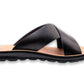 Concordia Black Sandals
