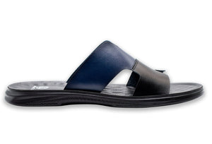 Chajari Navy Black Sandals