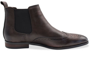 Bariloche Blake Stitch Walnut Chelsea Boots