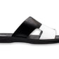 Chajari White Black Sandals