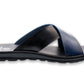 Concordia Navy Black Sandals
