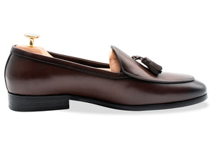 Esquel Walnut Belgian Tassel Loafer