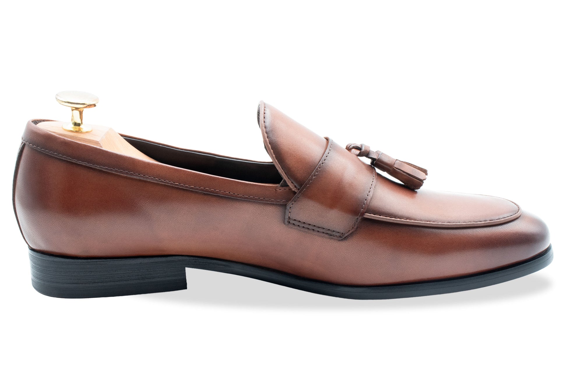 Camarada Chestnut Blake Stitch Loafer