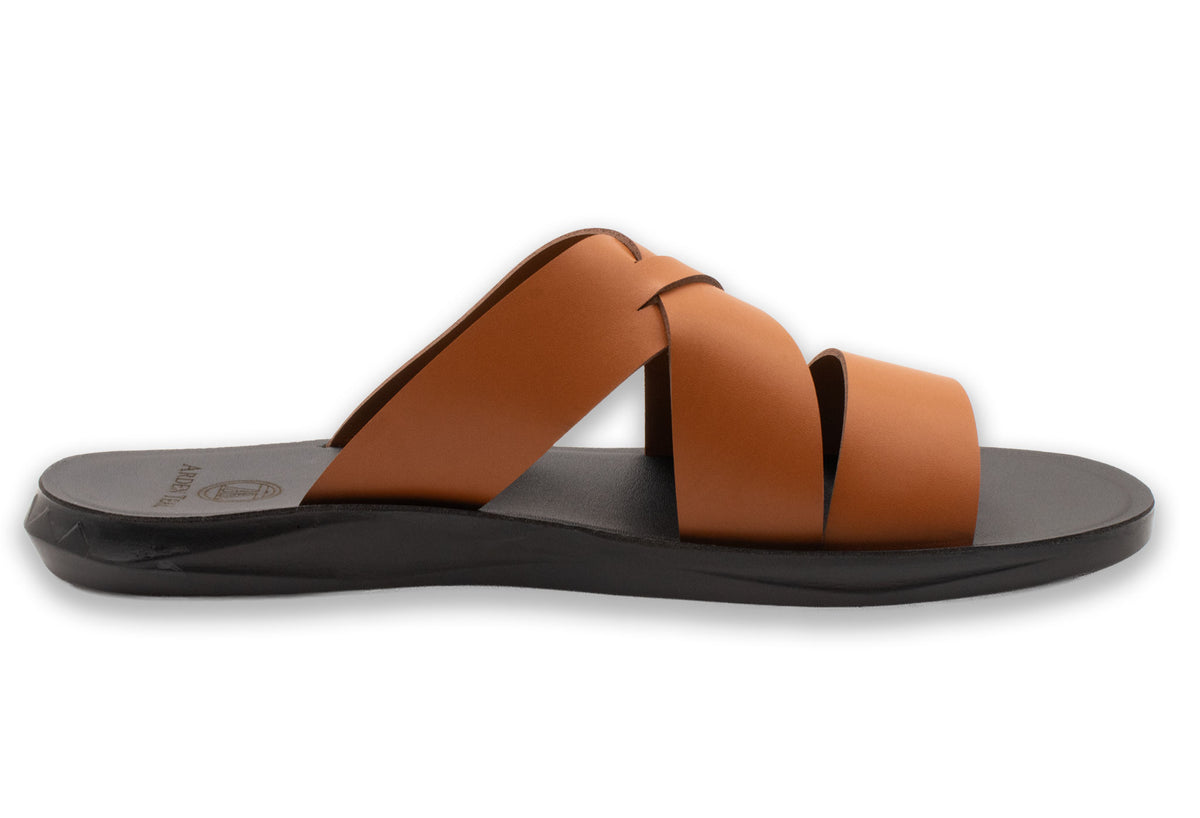 Diamante Cognac Sandals