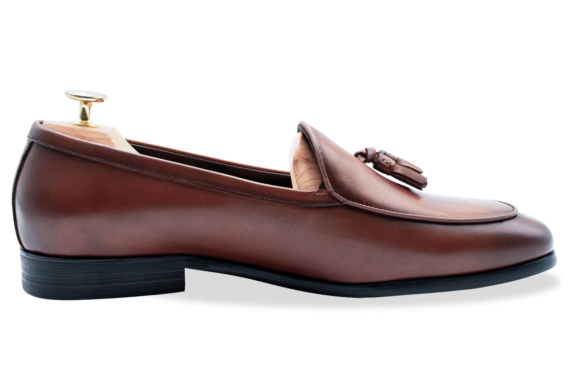 Esquel Chestnut Blake Stitch Belgian Loafer
