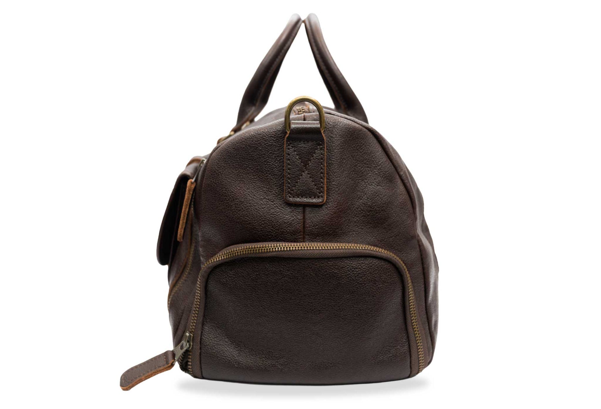 Barichara Walnut Leather Duffle