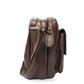 Caldas Walnut Leather Crossbody Bag