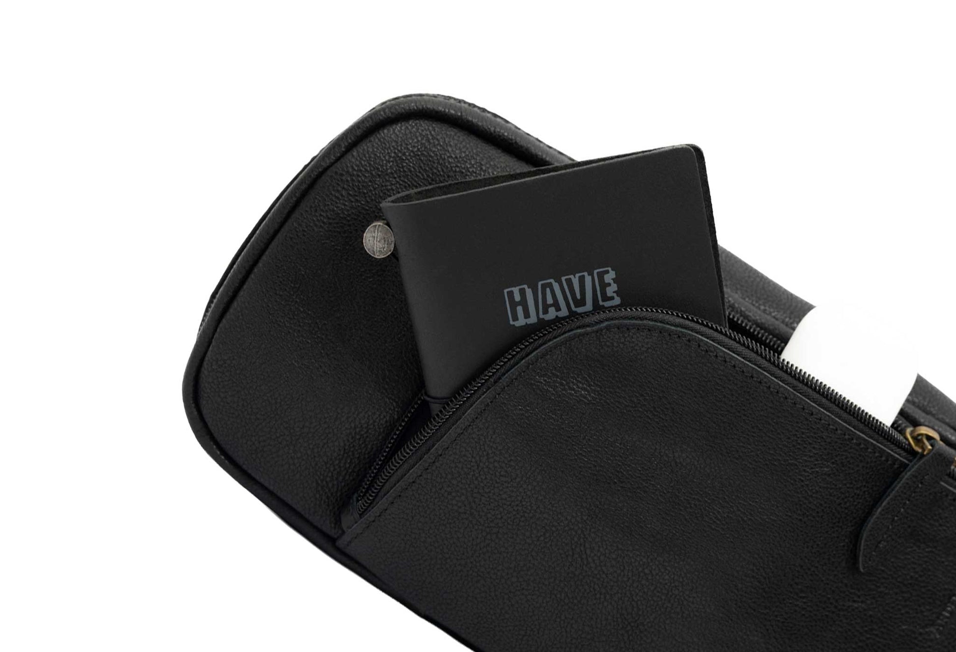 Cartago Black Crossbody Leather Bag