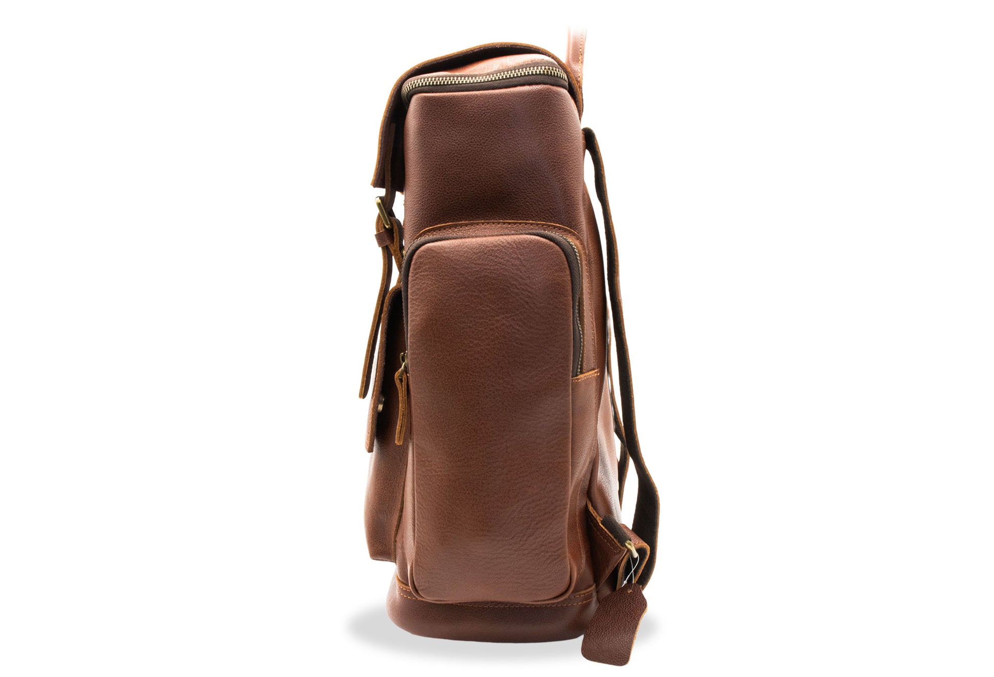 Rovira Chestnut Leather Backpack