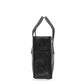  Madryn Black Leather Tote Bag