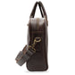 Medellin Walnut Leather Messenger Bag