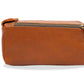 Esterla Chestnut Leather Toiletry Bag