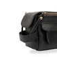 Esterla Black Leather Toiletry Bag