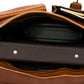 Huila Chestnut Leather Satchel Bag