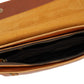 Salento Chestnut Leather Crossbody Bag
