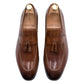Aguilares Blake Stitch Chestnut Loafer