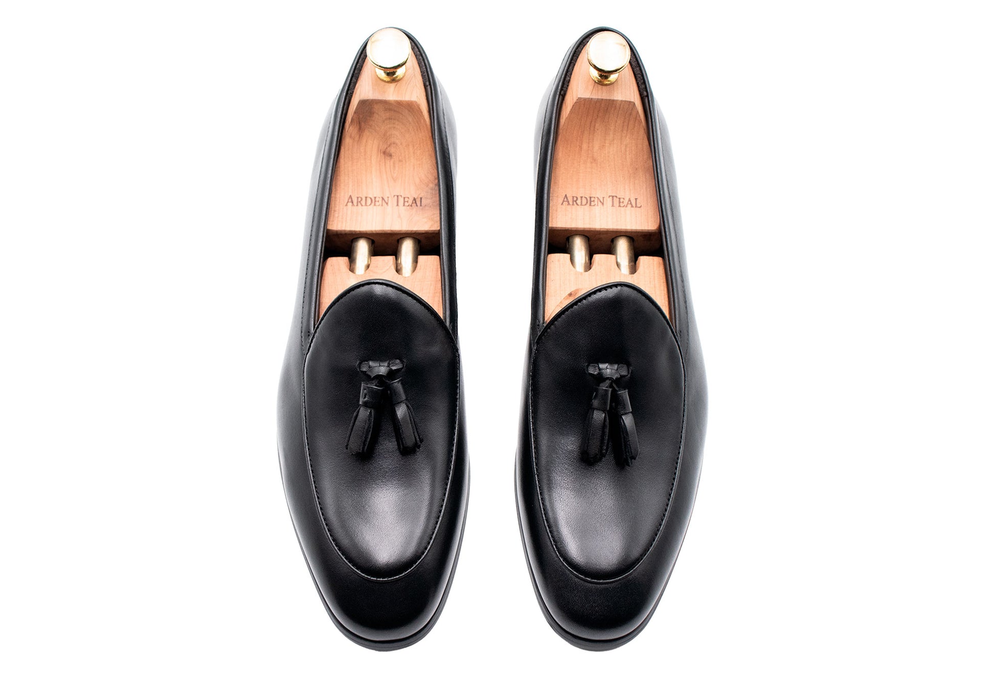 Esquel Black Blake Stitch Belgian Loafer