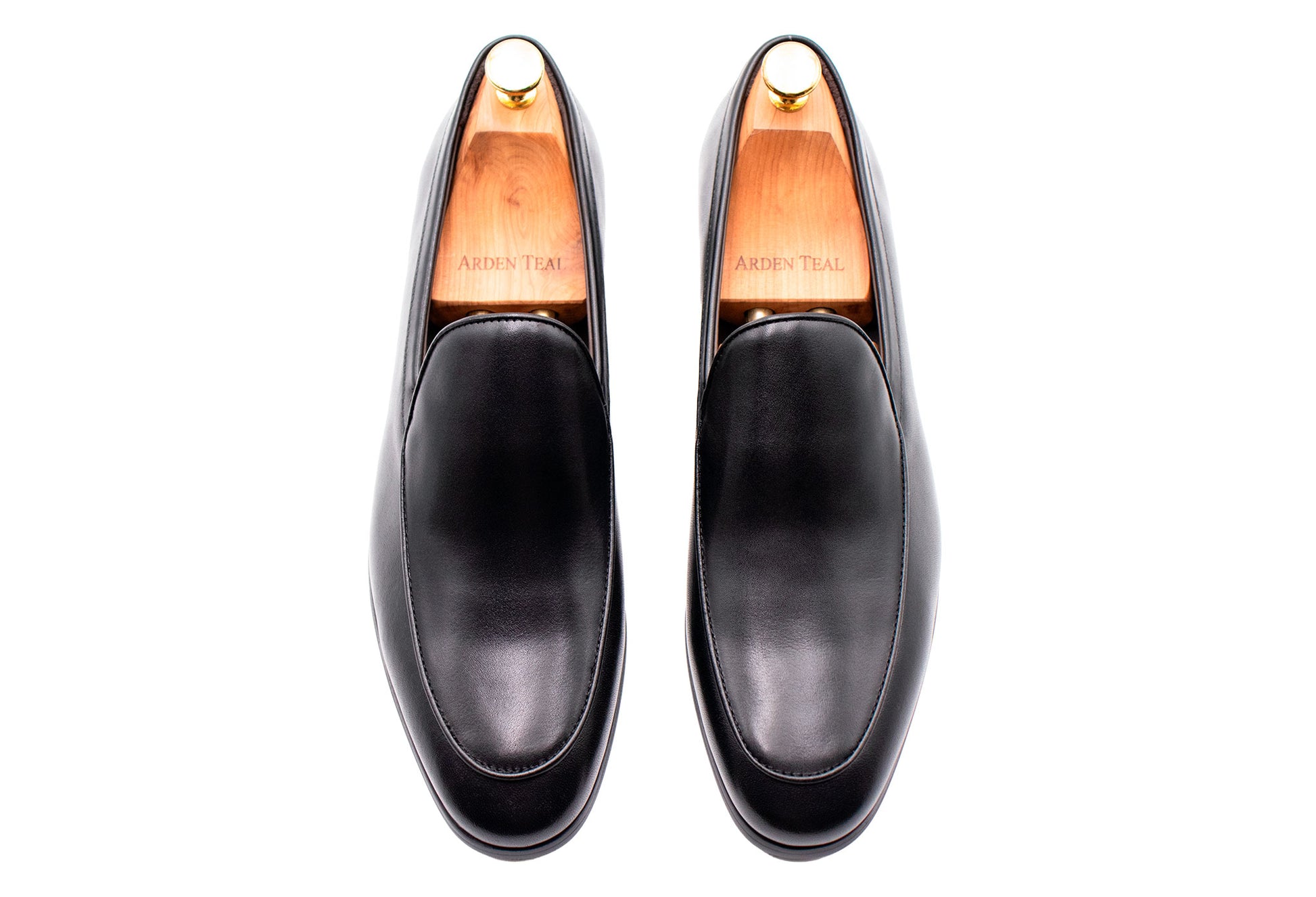 Moreno Black Venetian Loafer