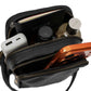 Cali Black Crossbody Leather Bag
