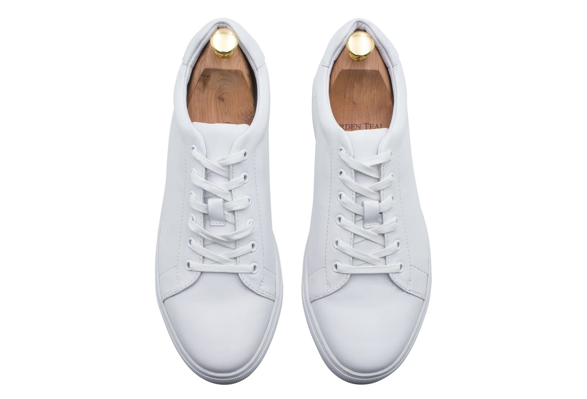 Loreto Blake Stitch All White Sneakers