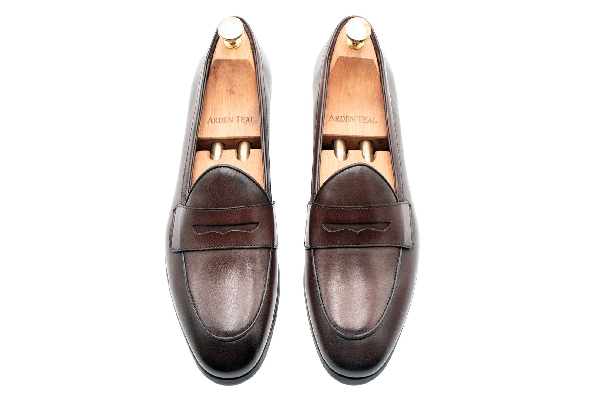 Emperado Walnut Belgian Penny Loafer