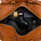Barichara Chestnut Leather Duffle
